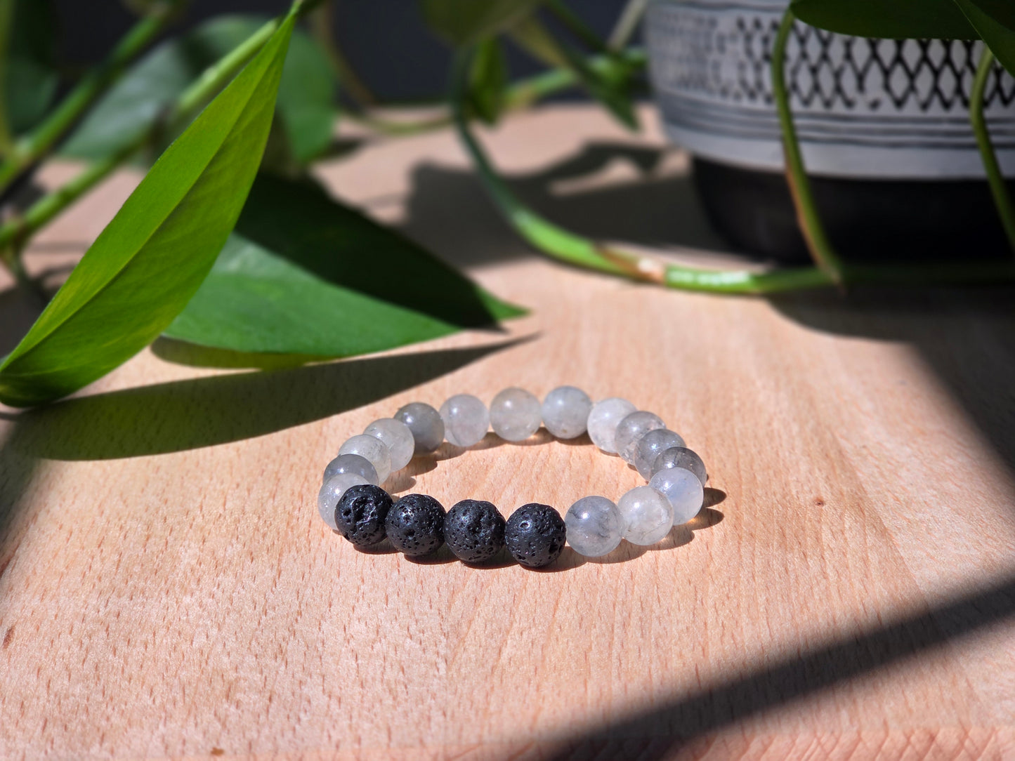 Grounded Grasshopper – Grey Belt Bracelet (Kids)