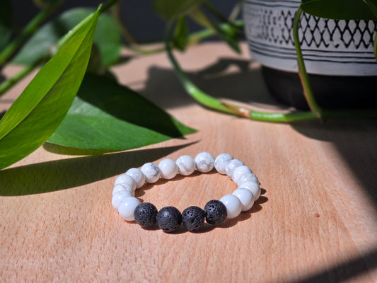 Grounded Grasshopper – White Belt Bracelet (Kids)