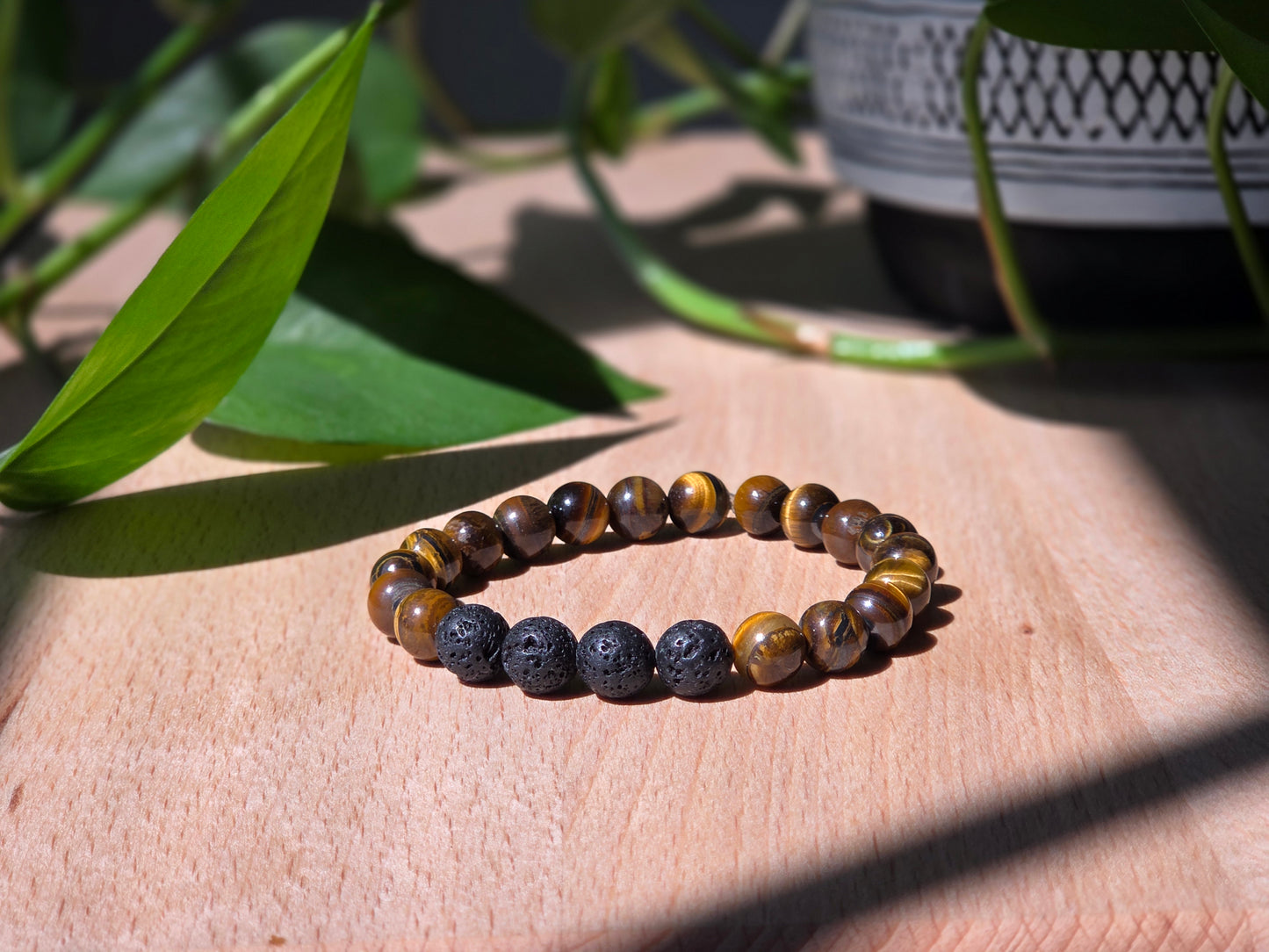 Grounded Warrior – Brown Belt Bracelet