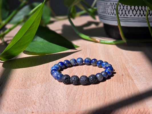 Grounded Warrior – Blue Belt Bracelet